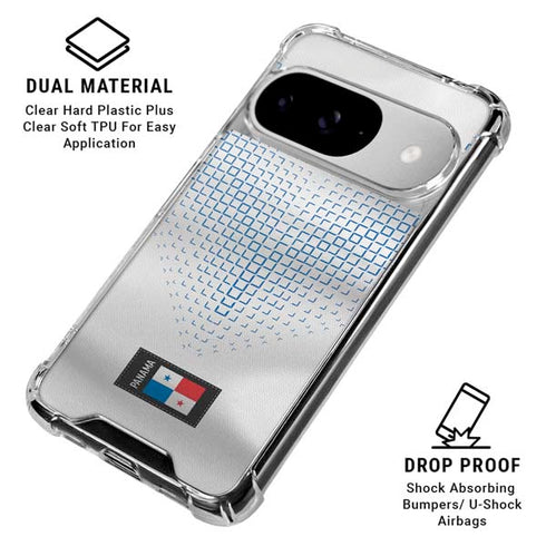 Panama Soccer Flag Google Pixel 10 Clear Case